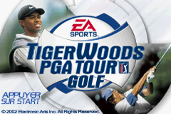 Tiger Woods PGA Tour Golf (GBA)   © EA 2002    1/3