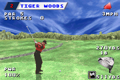 Tiger Woods PGA Tour Golf (GBA)   © EA 2002    3/3