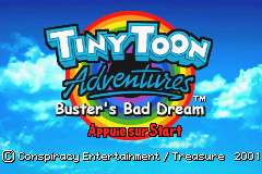 Tiny Toon Adventures: Buster's Bad Dream (GBA)   © Swing! 2002    1/3