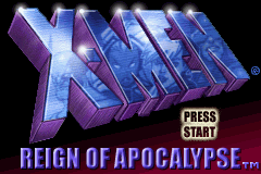 X-Men: Reign Of Apocalypse (GBA)   © Activision 2001    1/3