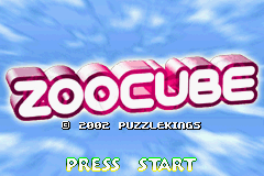 ZooCube (GBA)   © Acclaim 2002    1/3