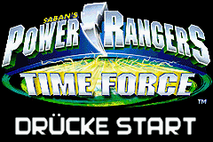 Power Rangers: Time Force (GBA)   © THQ 2001    1/3