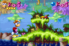Rayman Advance (GBA)   © Ubisoft 2001    4/5