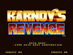 Karnov's Revenge (MVS)   © SNK 1994    1/3