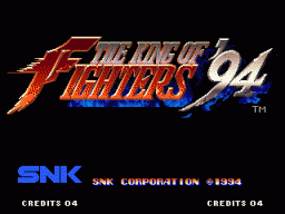 The King Of Fighters '94 (MVS)   © SNK 1994    1/3