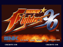 The King Of Fighters '96 (MVS)   © SNK 1996    1/3