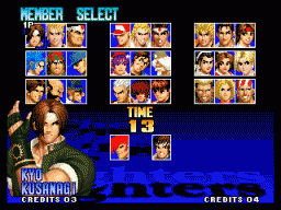 The King Of Fighters '97 (MVS)   © SNK 1997    2/5
