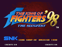 The King Of Fighters '98 (MVS)   © SNK 1998    1/3