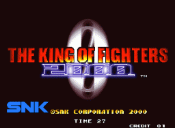 The King Of Fighters 2000 (MVS)   © SNK 2000    1/5