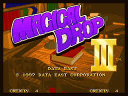 Magical Drop III (MVS)   © SNK 1997    1/3