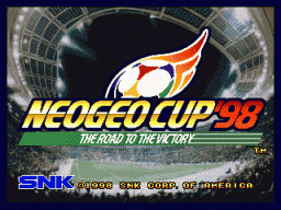 Neo Geo Cup '98 (MVS)   © SNK 1998    1/3