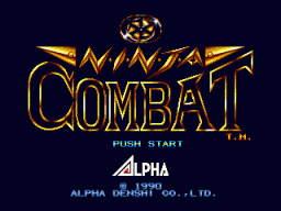 Ninja Combat   © SNK 1990   (MVS)    1/3