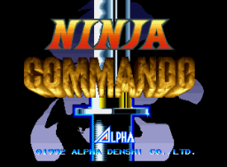 Ninja Commando (1992)   © SNK 1992   (MVS)    1/4