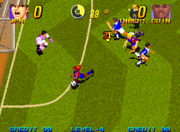 Pleasure Goal Street Soccer 5-on-5 (MVS)   © SNK 1996    3/4