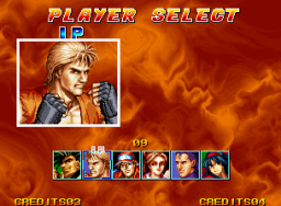 Quiz King Of Fighters (MVS)   © SNK 1995    2/3