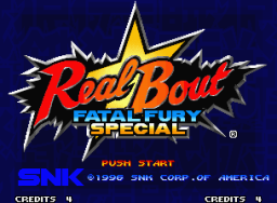 Real Bout Fatal Fury Special (MVS)   © SNK 1996    1/6