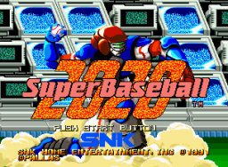 Super Baseball 2020 (MVS)   © SNK 1991    1/3