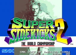 Super Sidekicks 2 (MVS)   © SNK 1994    1/6