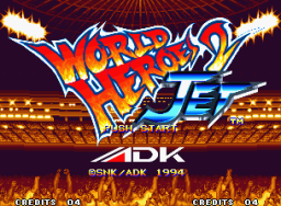 World Heroes 2 Jet (MVS)   © SNK 1994    1/3