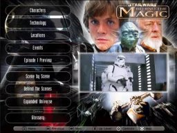Star Wars: Behind The Magic (PC)   © LucasArts 1998    1/1