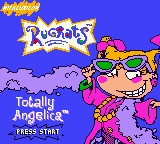Rugrats: Totally Angelica (GBC)   © THQ 2000    1/3
