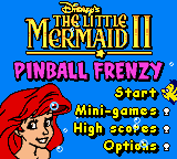 The Little Mermaid II: Pinball Frenzy   © Nintendo 2000   (GBC)    1/3