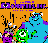 Monsters, Inc. (GBC)   © THQ 2001    1/3