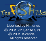 The Fish Files (GBC)   © 7th Sense 2001    1/3
