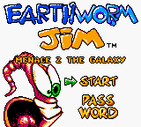 Earthworm Jim: Menace 2 The Galaxy (GBC)   © Crave 1999    1/3