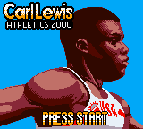 Carl Lewis Athletics 2000 (GBC)   © Ubisoft 2000    1/3