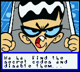 Dexter's Laboratory: Robot Rampage (GBC) &nbsp; &copy; BAM! 2000 &nbsp;  4/4