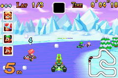Mario Kart: Super Circuit (GBA)   © Nintendo 2001    3/4