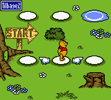 Winnie The Pooh: Adventures In The 100 Acre Wood (GBC)   © Ubisoft 2000    2/3