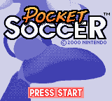 Pocket Soccer (GBC)   © Nintendo 2001    1/3