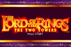 The Lord Of The Rings: The Two Towers   © EA 2002   (GBA)    1/3