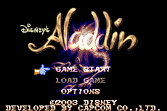 Aladdin (Capcom) (GBA)   © Capcom 2003    1/3