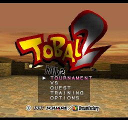 Tobal 2 (PS1)   © Square 1997    1/3