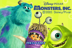 Monsters, Inc.   © THQ 2001   (GBA)    1/3