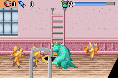 Monsters, Inc.   © THQ 2001   (GBA)    3/3