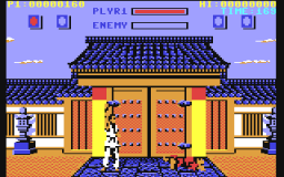 Street Fighter (C64)   © U.S. Gold 1988    1/3