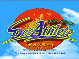 DecAthlete (SS)   © Sega 1996    1/6
