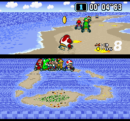 Super Mario Kart (SNES)   © Nintendo 1992    3/3