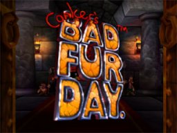 Conker's Bad Fur Day   © Nintendo 2001   (N64)    1/3