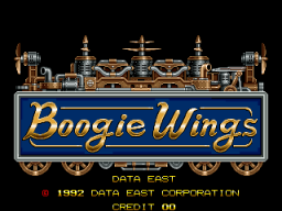 Boogie Wings (ARC)   © Data East 1992    1/7