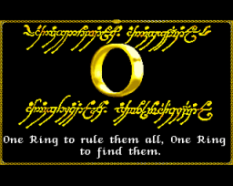 Lord Of The Rings (AMI)   © Interplay 1993    1/3