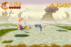Rayman 3 (GBA)   © Ubisoft 2003    2/3