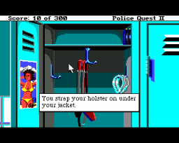 Police Quest 2: The Vengeance (AMI)   © Sierra 1990    1/3