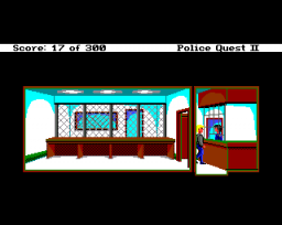 Police Quest 2: The Vengeance (AMI)   © Sierra 1990    3/3