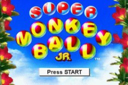 Super Monkey Ball Jr. (GBA)   © THQ 2002    1/8