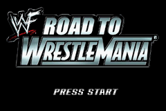 WWF Road To Wrestlemania (GBA)   © THQ 2001    1/3
